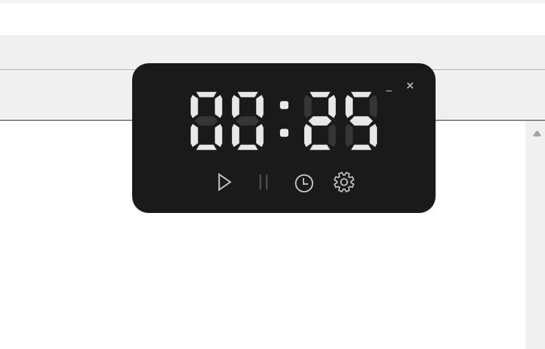 Timer Widget — снимок экрана 1