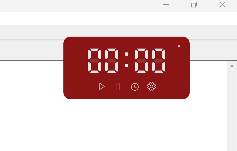 Timer Widget — снимок экрана 2